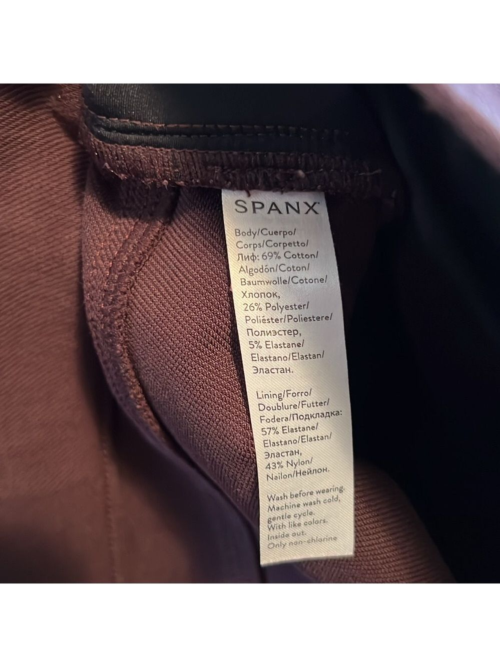 Spanx Jeanish Ankle Leggings Size Large - Picture 11 of 13